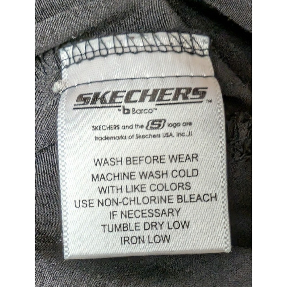 Skechers by Barco Women Scrub Top Bundle 2 L Black V-Neck Pocket Uniform Medical - Picture 5 of 9